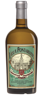A bottle of Absinthe Vieux Pontarlier