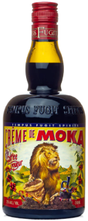 A bottle of Crème de Moka