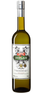 A bottle of Duplais Swiss Absinthe Verte