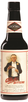 A bottle of Abbott's Bitters