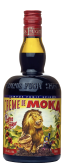 A bottle of Creme de Moka